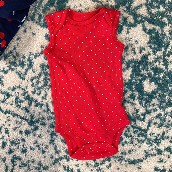 NWT carters 3 piece set with tank, bodysuit, and shorts - Picture 4 of 8